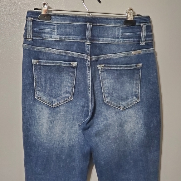 KanCan Women's High Rise Skinny Blue Dark Wash Jeans Size 28 - Picture 5 of 9